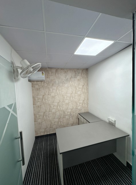 32+ Workstations 2 Director cabin  1  Conference Room